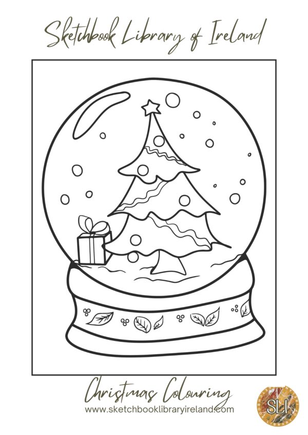 SLI Christmas Colouring Pages
